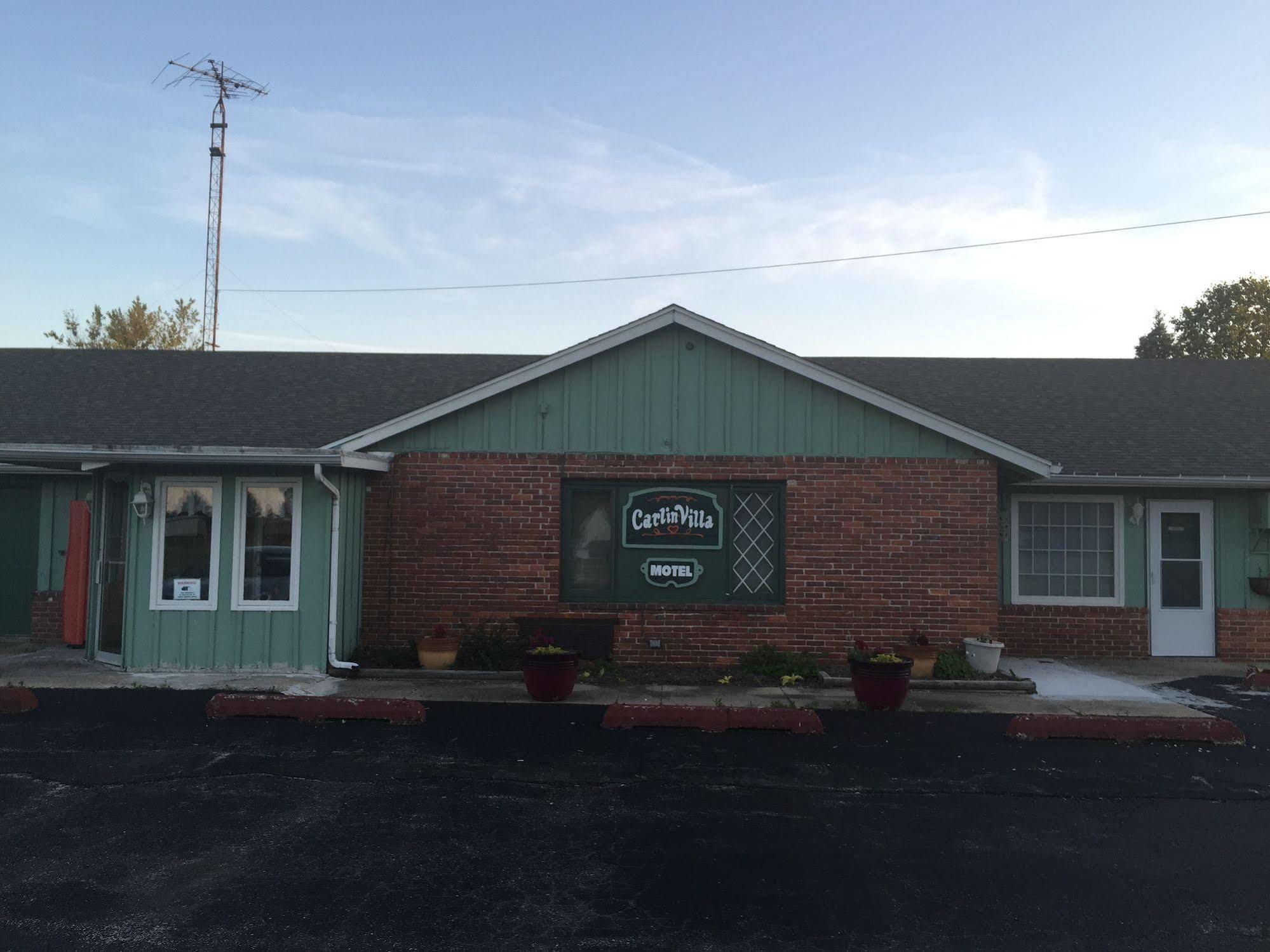 Carlin Villa Motel Carlinville Buitenkant foto